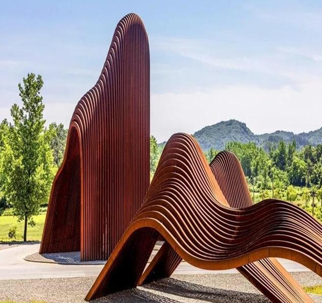 屯溪锈钢板造型