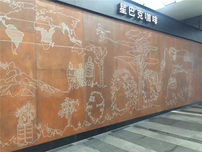 屯溪耐候钢幕墙
