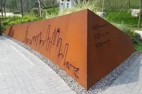 屯溪耐候钢挡土墙
